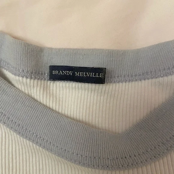nwot! brandy melville bella heaven sent angels baby tee - Picture 3 of 4